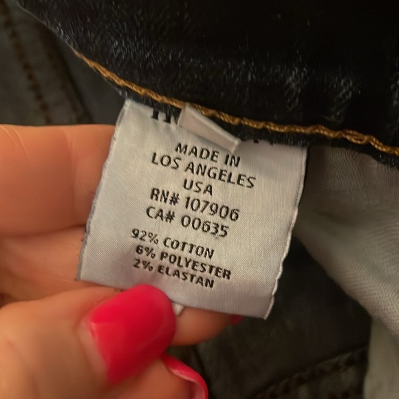 Hudson Medium Wash Tilda Mid Rise Cigarette Skinny Jeans - Picture 4 of 12